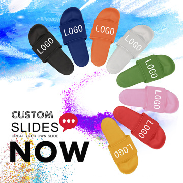 Fashion Latest Customized Designer Bulk PVC Oem China Footwear Slide-on Sandals Embossed Luxury Comfy Open Toe Slide Slippers